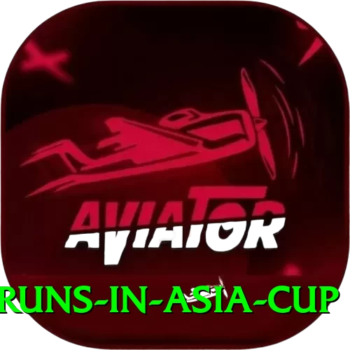 most runs in asia cup - Live King - 2